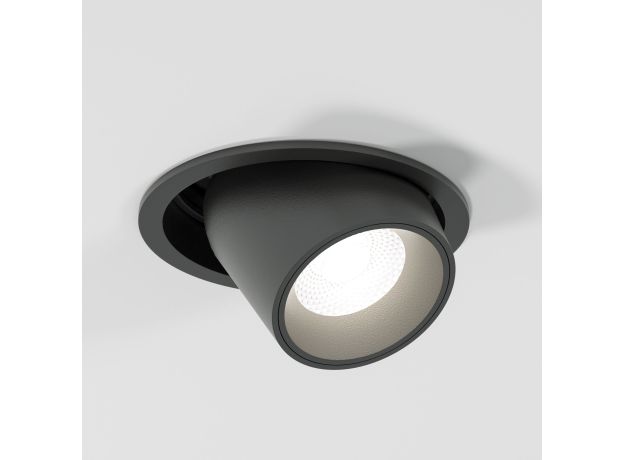 Потолочный светодиодный светильник поворотный Conner 8W 4000K чёрный 25086/LED