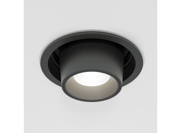 Потолочный светодиодный светильник поворотный Conner 8W 4000K чёрный 25086/LED