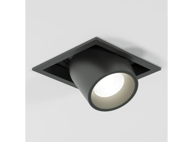 Потолочный светодиодный светильник поворотный Conner 8W 4000K чёрный 25087/LED