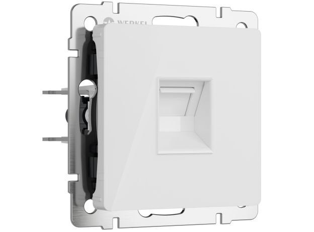 Розетка Ethernet RJ-45 (белый акрил) W1181041