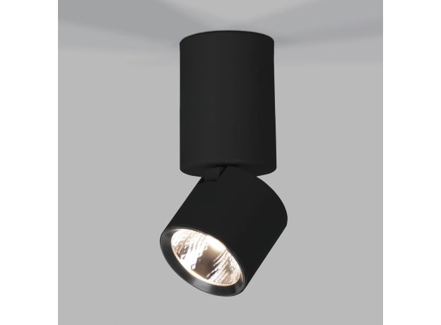 Светильник потолочный поворотный светодиодный Sens 10W 4000K чёрный 25042/LED