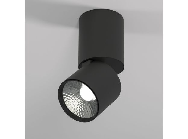 Светильник потолочный поворотный светодиодный Sens 10W 4000K чёрный 25042/LED