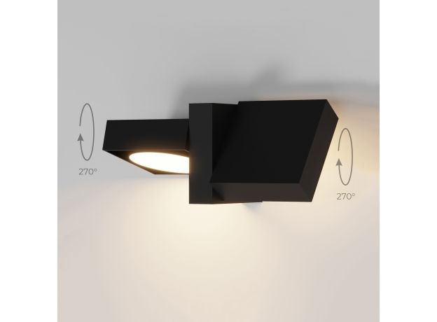 Светильник садово-парковый со светодиодами Twin 35170/D черный