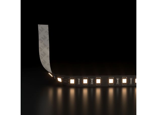 Светодиодная лента 120 Led 9,6 Вт IP20, 3300K тёплый белый, 5 м 2835 24V 120Led 9,6W IP20 Black