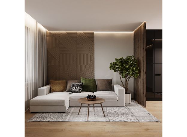 Теневой профиль для натяжных потолков для светодиодной ленты (под ленту до 10 mm) LL-2-ALP020