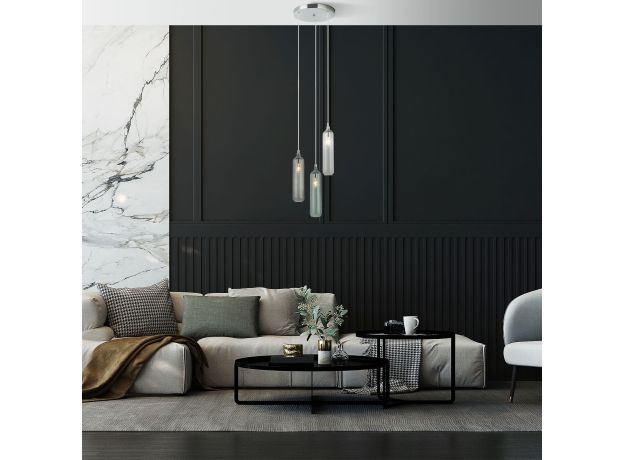 Умный подвесной светильник 50252/3 хром