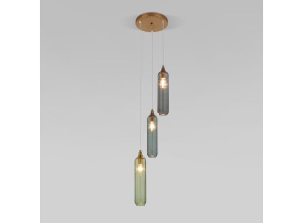 Умный подвесной светильник 50252/3 латунь