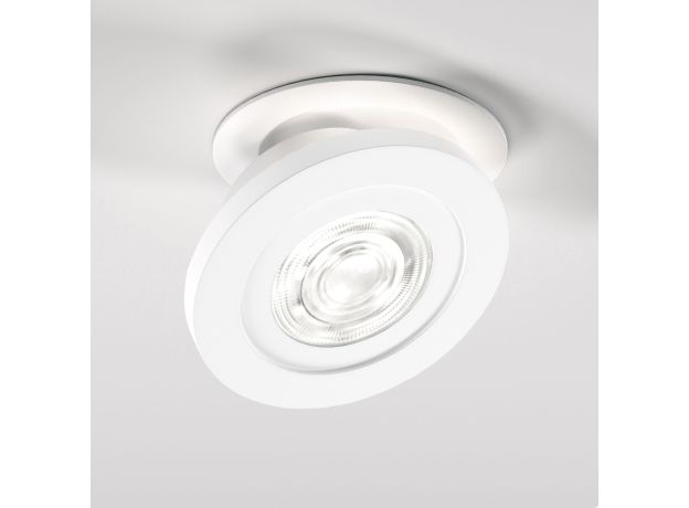 Встраиваемый поворотный светодиодный светильник 6W 4000K белый 25084/LED