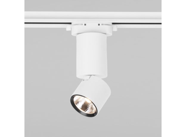 Трековый светильник для однофазного шинопровода Sens белый матовый 10 Вт 4200K 85047/01