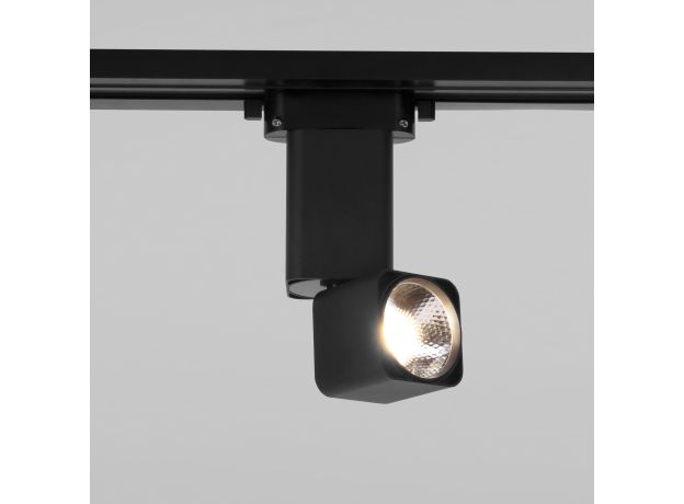 Трековый светильник для однофазного шинопровода Cubus чёрный матовый 10 Вт 4200K 85516/01