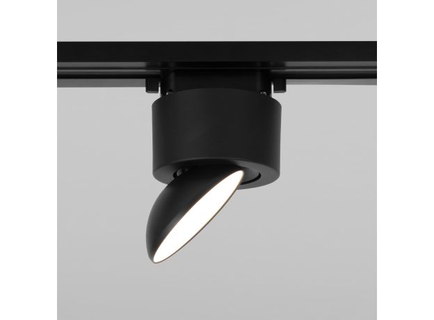 Трековый светильник для однофазного шинопровода Smooth чёрный матовый 10 Вт 4200K 85515/01