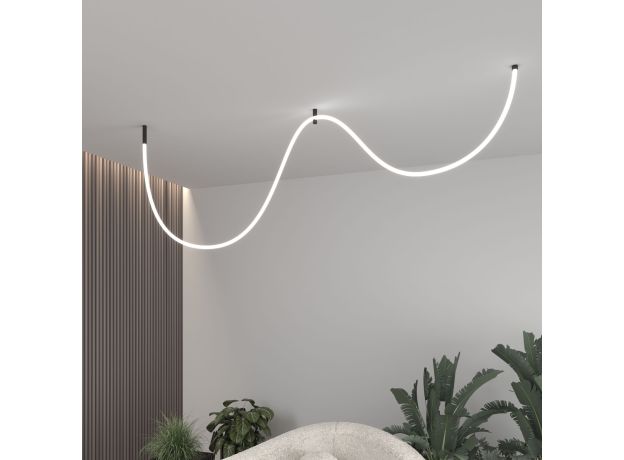 Гибкий неон 336 Led 12 Вт IP20 4200K Full light круглый дневной белый, 3 м 24V 12W 336Led 2835 IP20