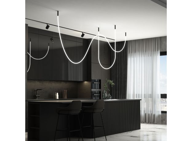 Гибкий неон 336 Led 12 Вт IP20 4200K Full light круглый дневной белый, 5 м 24V 12W 336Led 2835 IP20