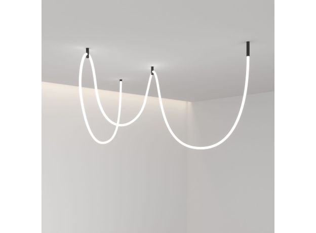 Гибкий неон 336 Led 12 Вт IP20 4200K Full light круглый дневной белый, 8 м 24V 12W 336Led 2835 IP20