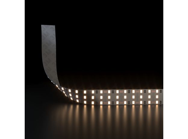 Лента светодиодная 360 LED 26 Вт IP20 трехрядная 3300К теплый белый, 5м 2835 24V 360Led 26W IP20