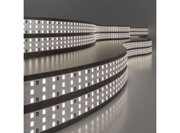 Лента светодиодная 360 LED 26 Вт IP20 трехрядная 4200К дневной белый, 5м 2835 24V 360Led 26W IP20