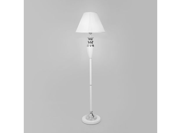 Торшер с абажуром 009 белый