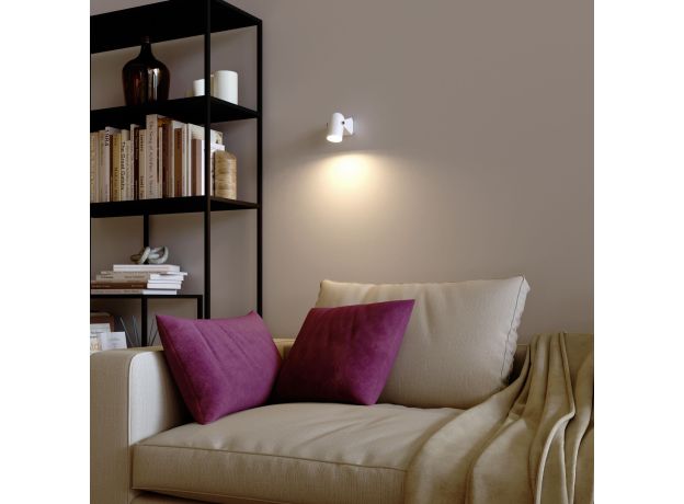 Настенный светильник 20167/1 белый