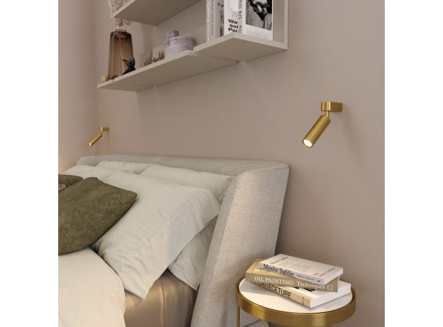 Настенный светильник 20143/1 LED латунь