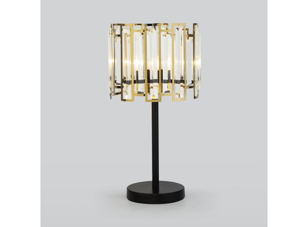 Настольный светильник 01148/1 черный/золото