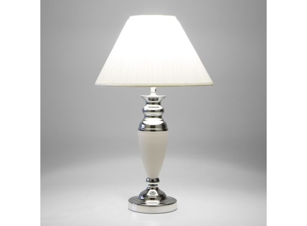 Настольная классическая лампа 008 белый
