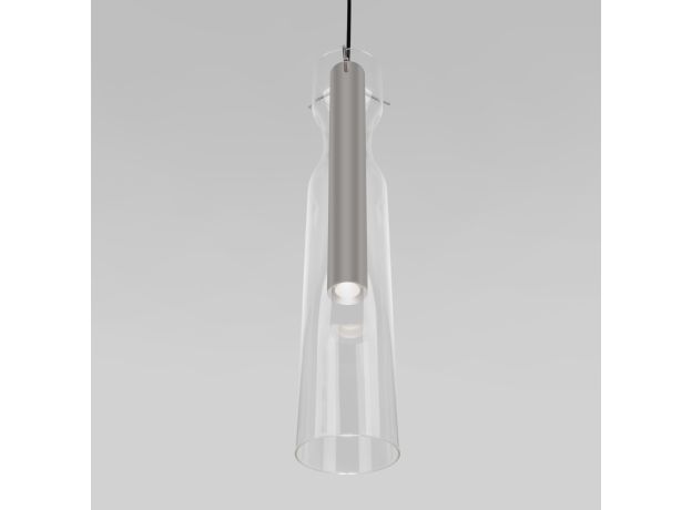 Подвесной светильник LED со стеклянным плафоном 50253/1 LED графит