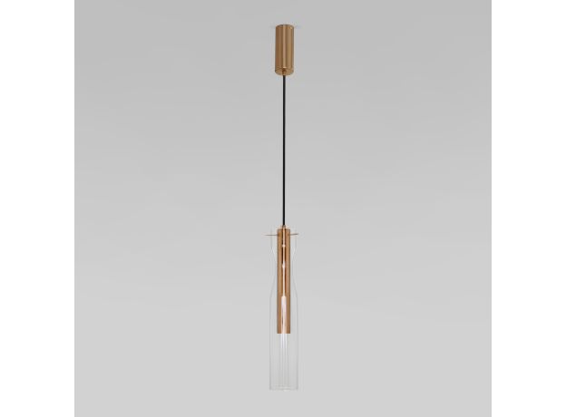 Подвесной светильник LED со стеклянным плафоном 50253/1 LED латунь