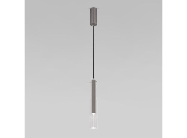 Подвесной светильник LED со стеклянным плафоном 50254/1 LED графит