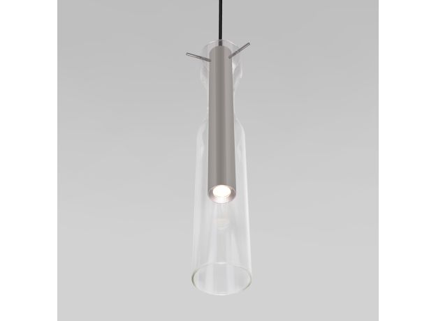 Подвесной светильник LED со стеклянным плафоном 50254/1 LED графит