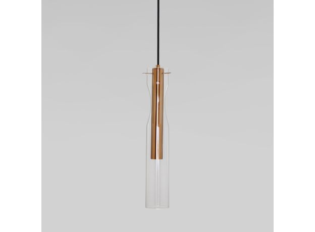 Подвесной светильник LED со стеклянным плафоном 50254/1 LED латунь