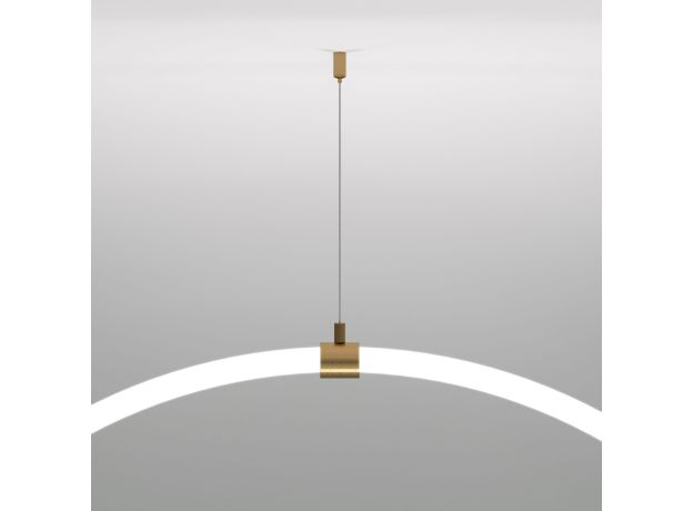 Подвесной трос для круглого гибкого неона Full light латунь 2 м FL 2830 латунь