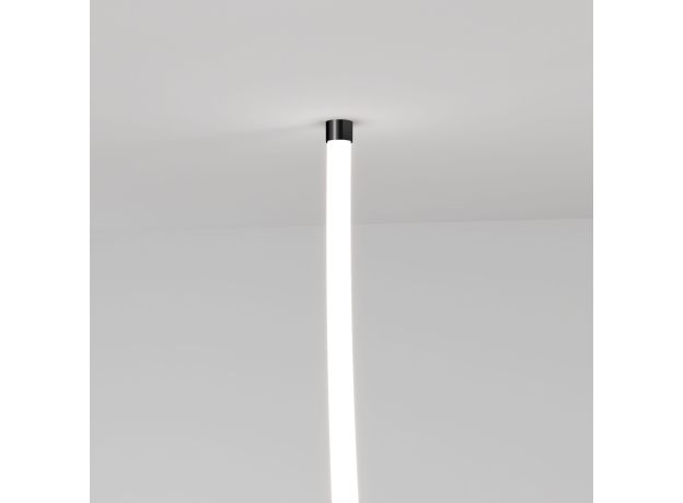 Потолочное крепление для круглого гибкого неона Full light черный FL 2820 черный