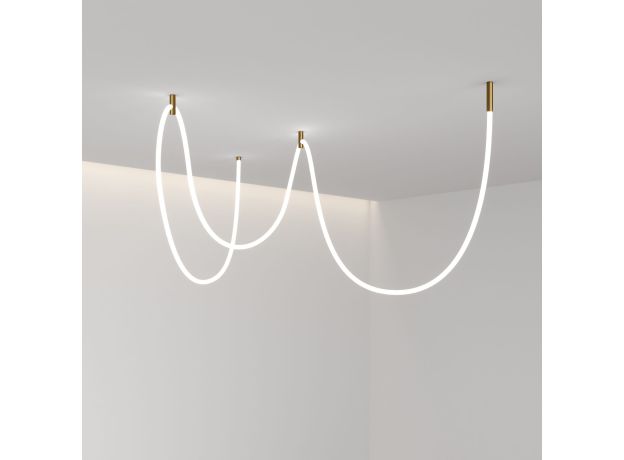 Потолочное крепление для круглого гибкого неона Full light латунь FL 2880 латунь