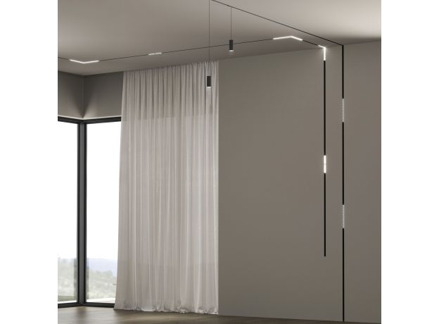 Трековый светильник 12W 4200K Amend чёрный Slim Magnetic 85519/01