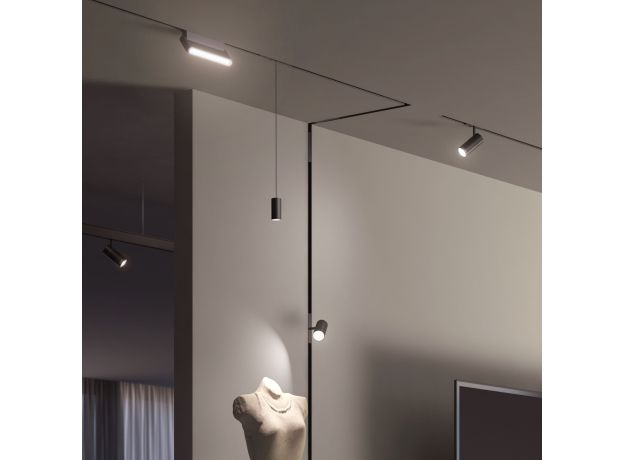 Трековый светильник 7W 4200K Amend чёрный Slim Magnetic 85518/01