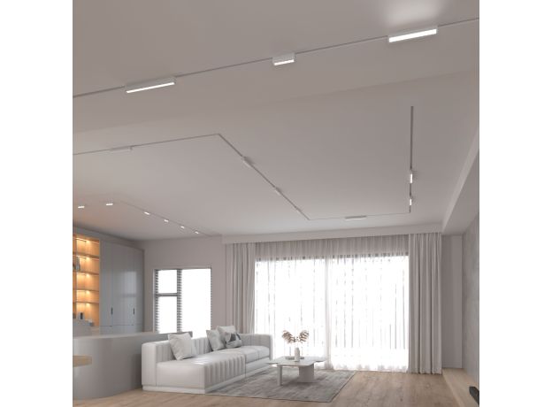 Трековый светильник 12W 4200K Alter белый Slim Magnetic 85049/01