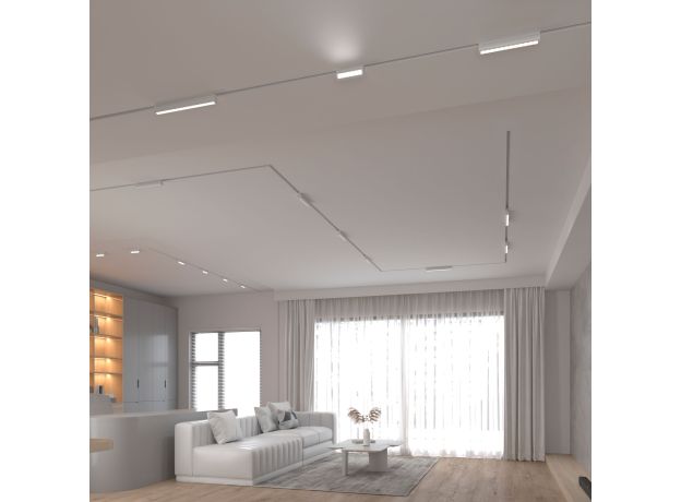 Трековый светильник 6W 4200K Alter белый Slim Magnetic 85048/01