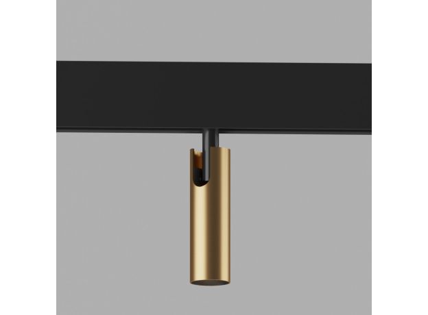 Трековый светильник 7W 4200K Cubo латунь Slim Magnetic 85035/01