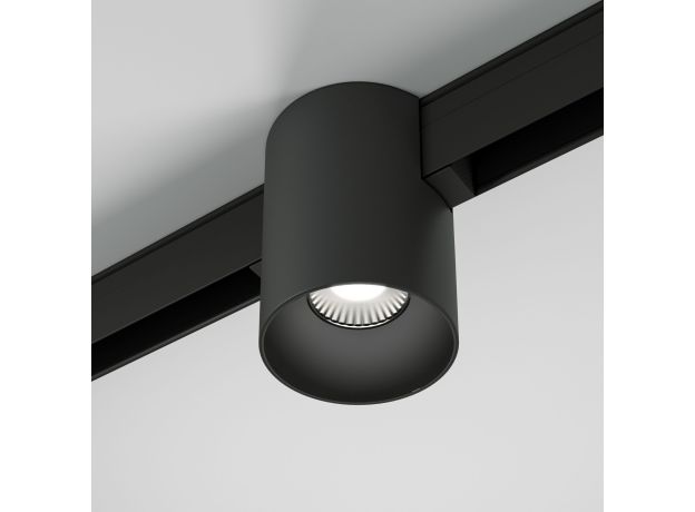 Трековый светильник 12W 4200K Solo чёрный Slim Magnetic 85054/01
