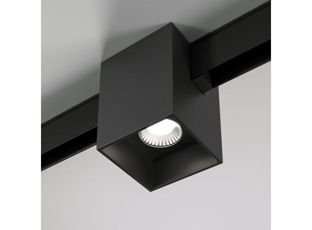 Трековый светильник 12W 4200K Solo чёрный Slim Magnetic 85055/01