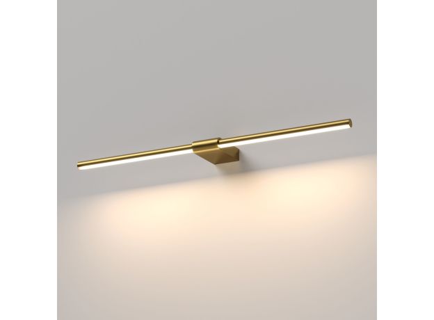 Светильник настенный поворотный светодиодный Luar 600 латунь 4000К 40125/LED