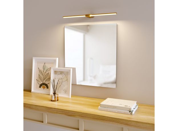 Светильник настенный поворотный светодиодный Luar 600 латунь 4000К 40125/LED