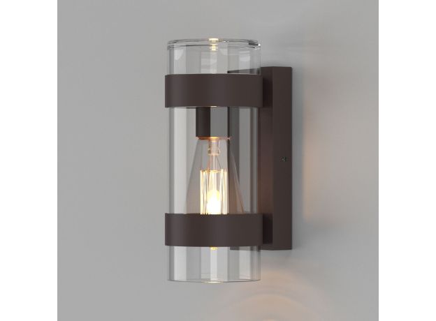 Уличный настенный светильник Falcon 35167/D темно-коричневый