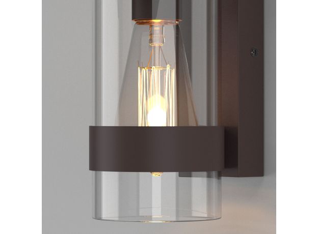 Уличный настенный светильник Falcon 35167/D темно-коричневый