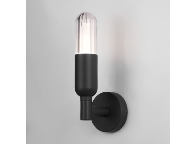 Уличный настенный светильник ISIDA 35165/U черный