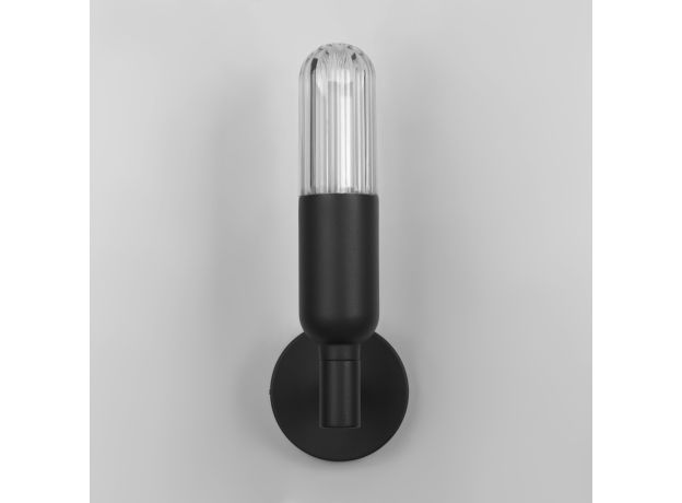 Уличный настенный светильник ISIDA 35165/U черный