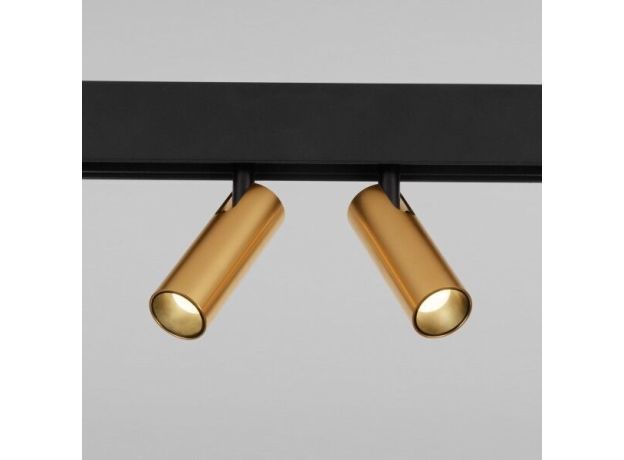 Трековый светильник 14W 4200K Dual латунь Slim Magnetic 85046/01