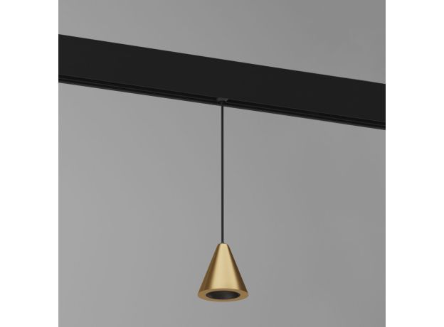 Трековый светильник 5W 4200K Event латунь Slim Magnetic 85039/01