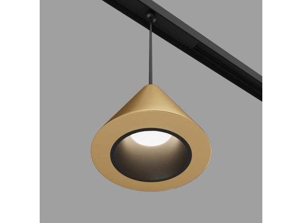 Трековый светильник 5W 4200K Event латунь Slim Magnetic 85039/01