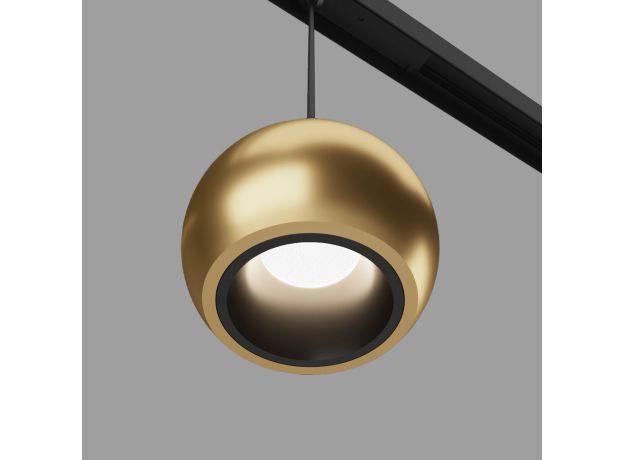 Трековый светильник 5W 4200K Event латунь Slim Magnetic 85040/01